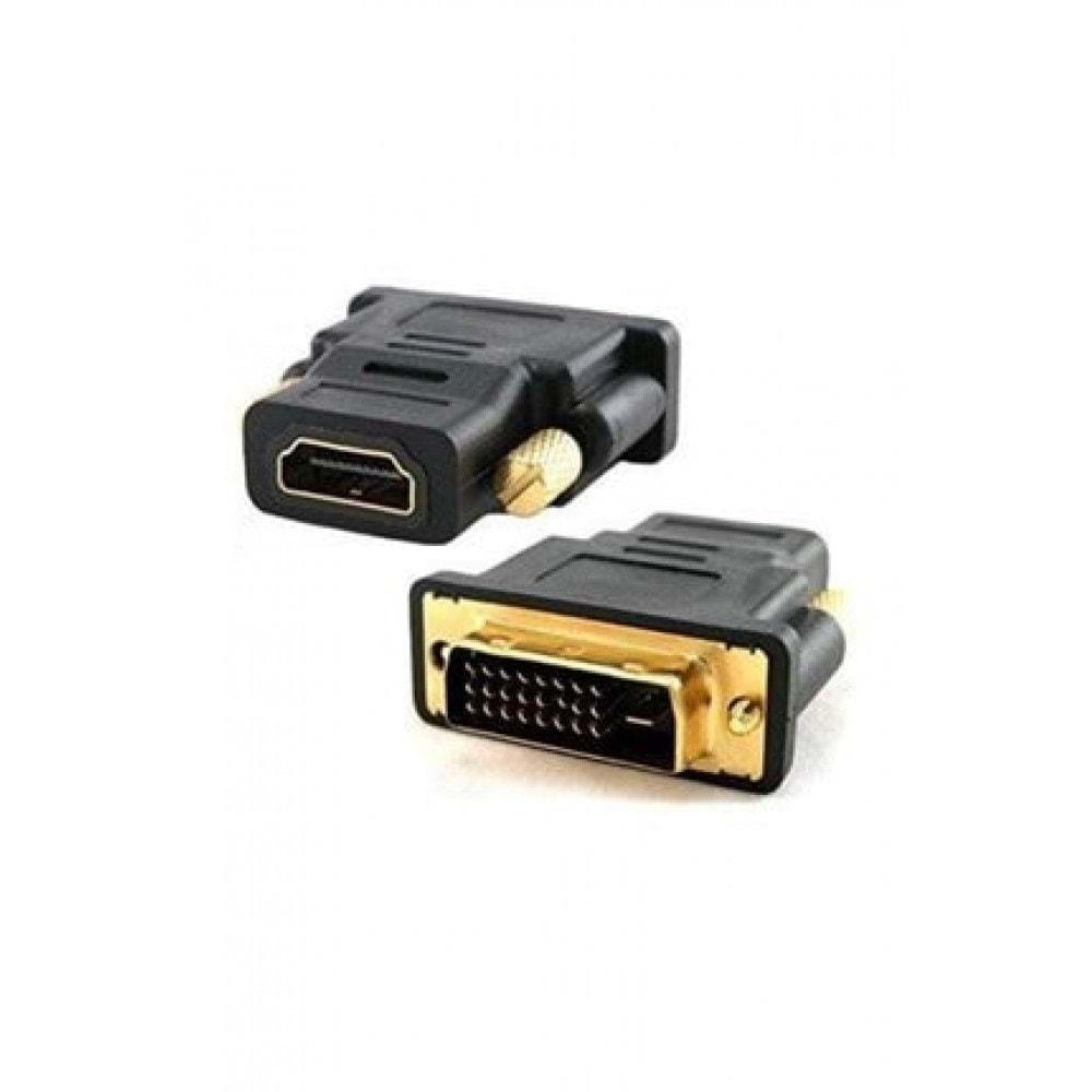 ADAPTOR DVI ERKEK (24+1) TO HDMI DİŞİ DÖNÜŞTÜRÜCÜ 5013A