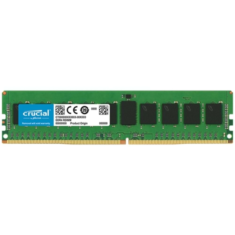 BELLEK CRUCIAL 8GB 2666MHZ DDR4 RDIMM CT8G4RFD8266