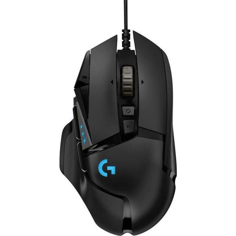 Mouse Logitech G G502 Hero LightSync 25600Dpi Kablolu 910-005471 Siyah