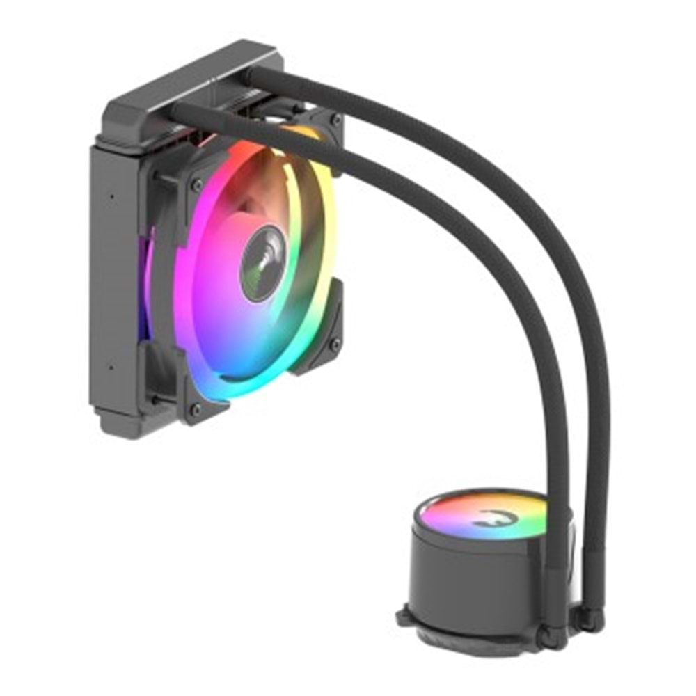 İŞLEMCİ FANI GAMEPOWER SKADI 120 RGB CPU SIVI SOĞUTMA 120MM