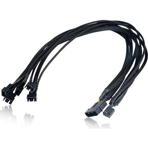 KABLO 5 PIN FAN POWER SPLITTER TO 4 X 3 PIN + 1 X 4PIN POWER PIN