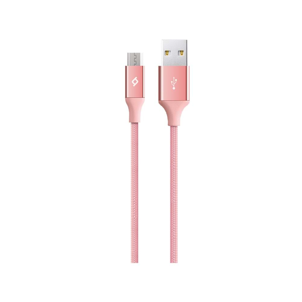 TTEC 2DK11RA AlumiCable 120 cm Micro USB - USB kablo ROSE