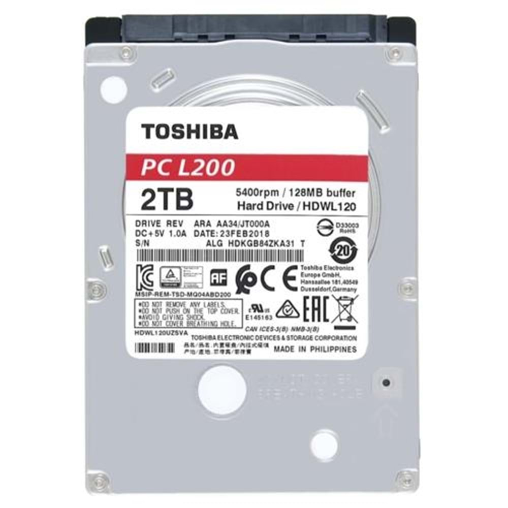 HDD TOSHIBA 2.5