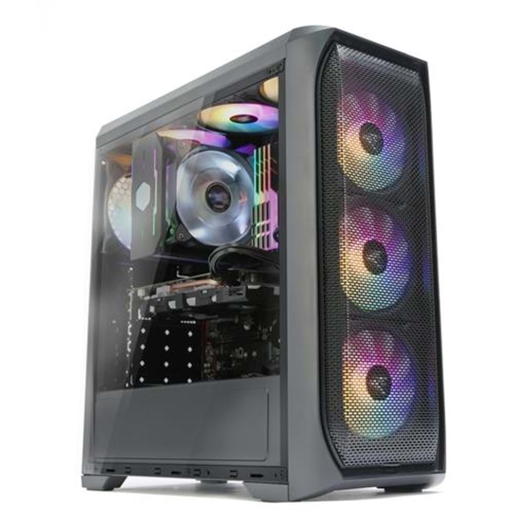 KASA ZALMAN N5MF 4RGB FAN ATX KASA SIYAH 600W