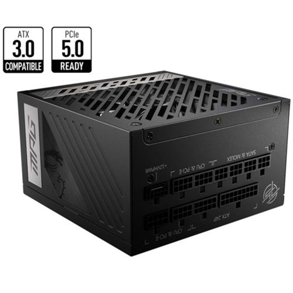 POWER SUPPLY MSI MPG A850G PCIE5 850W 80+ GOLD