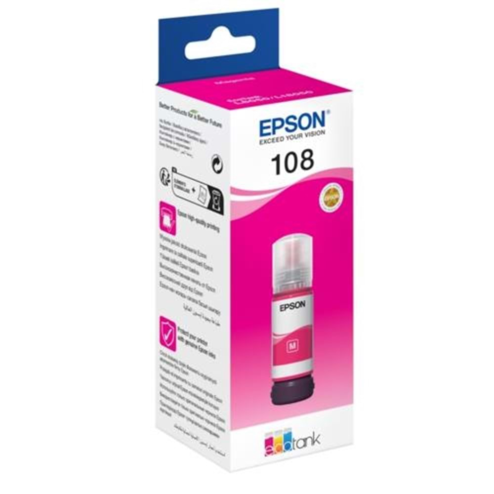 KARTUŞ EPSON C13T09C34A 108 MAGENTA