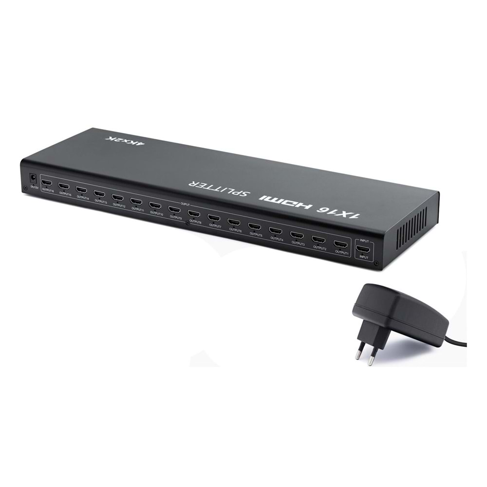 AKSESUAR HDMI SPLITTER 1X16 HDMI