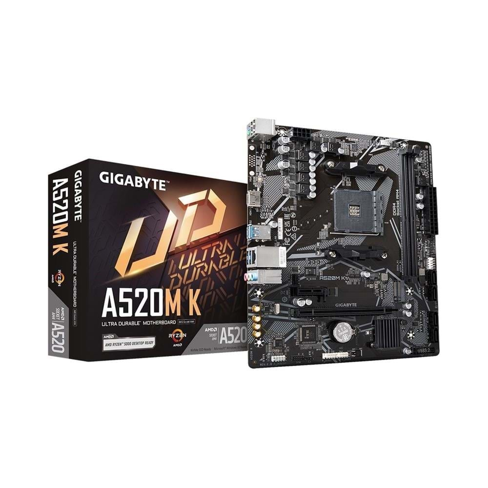 ANAKART GIGABYTE A520M K V2 DDR4 AM4