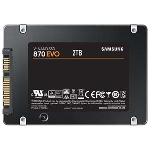 SSD SAMSUNG 870 EVO 2TB SSD Disk MZ-77E2T0B 560-530 MB/s, 2.5