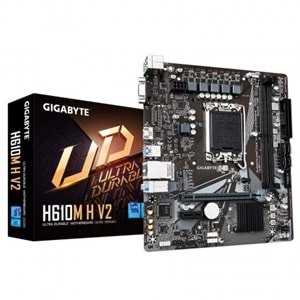 ANAKART GIGABYTE H610M-H V2 DDR5 5600Mhz HDMP DP DVI 1700p