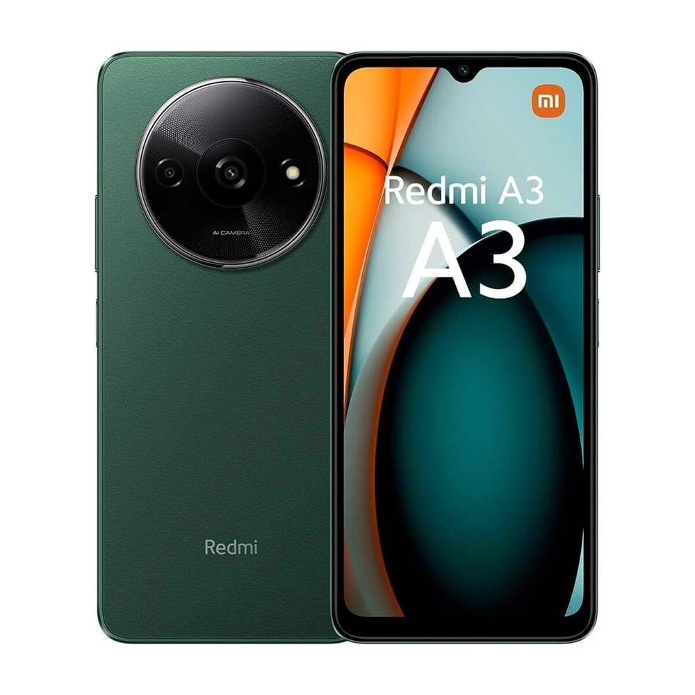 TELEFON XIAOMI REDMI A3 FOREST GREEN 4GB RAM 128GB