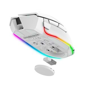 MOUSE RAZER BASILISK V3 Pro RZ01-04620200-R3G1 Beyaz RGB