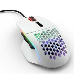 MOUSE GLORIOUS I GLO-MS-I-MW 19000 DPI 9 Tuş RGB Optik Mat Beyaz