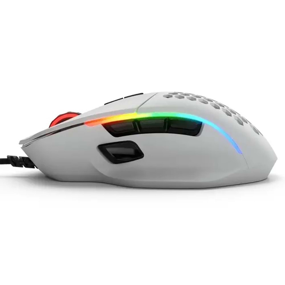 MOUSE GLORIOUS I GLO-MS-I-MW 19000 DPI 9 Tuş RGB Optik Mat Beyaz