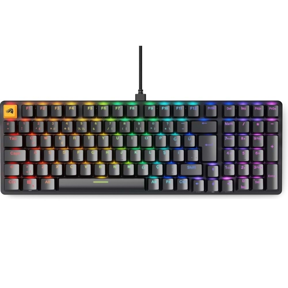 KLAVYE GLORIOUS GMMK2 Modüler Hotswap Mekanik RGB Siyah TR LAYOUT