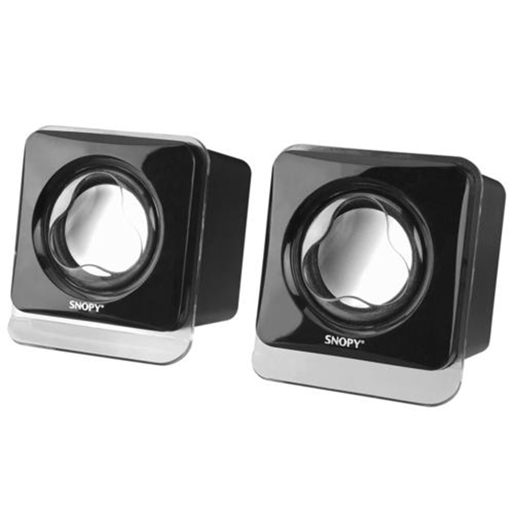 SPEAKER SNOPY SN-121 2.0 Siyah USB