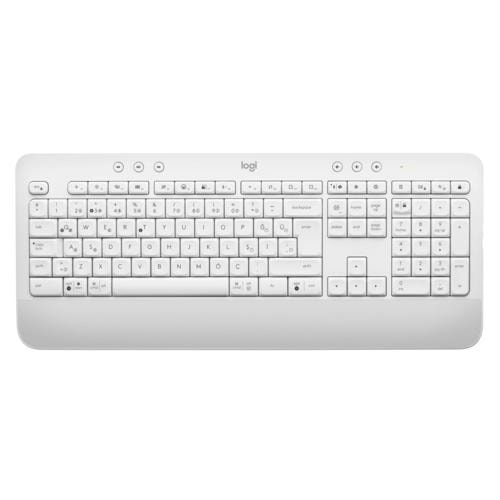 KABLOSUZ KLAVYE LOGITECH K650 SIGNATURE BEYAZ 920-010973 TR LAYOUT