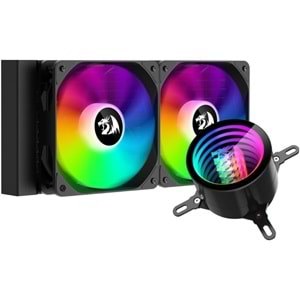 İŞLEMCİ FANI REDRAGON CCW-3011 aRGB Liquid CPU Cooler, 240mm BLACK