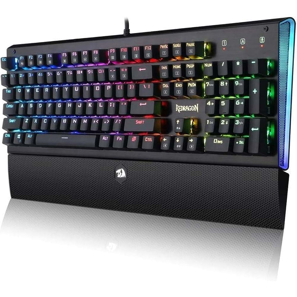 REDRAGON ARYAMAN K569RGB MECHANICAL GAMING BLUE SWITCH US LAYOUT