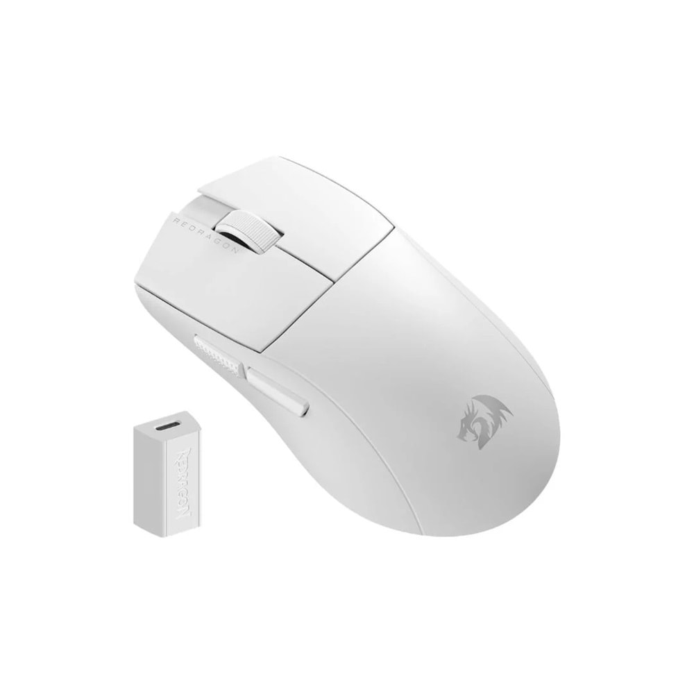 MOUSE REDRAGON M916W-PRO-4K WHITE WIRELESS