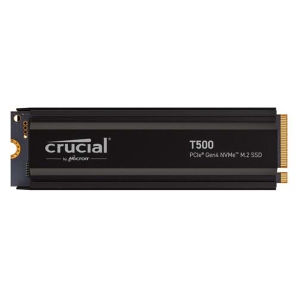 SSD CRUCIAL 1TB T500 Gen4 NVMe M.2 CT1000T500SSD5 7300 -6800MB/sSoğutu