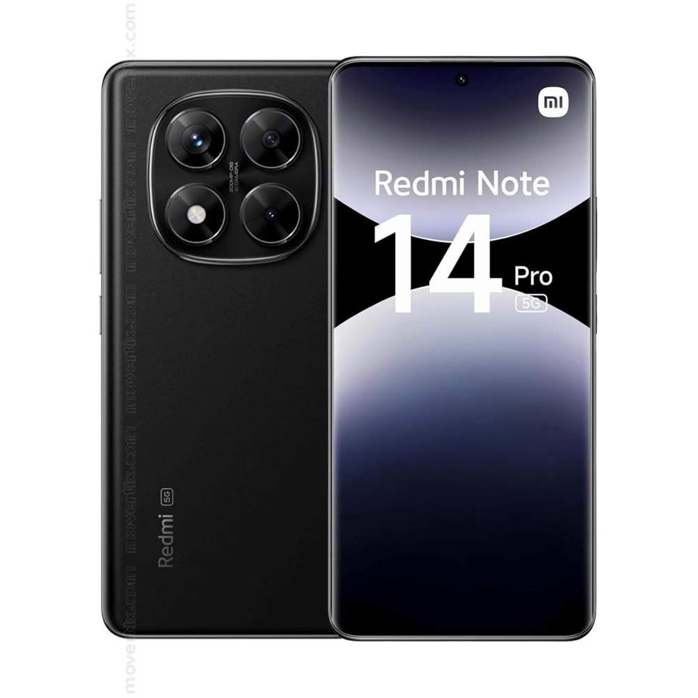 TELEFON XIAOMI REDMI NOTE 14 PRO MIDNIGHT BLACK 8GB RAM 256GB