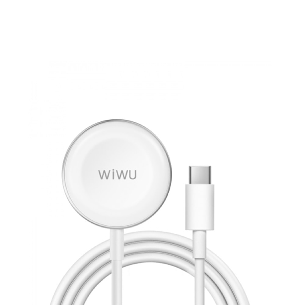 WIWU M18 WATCH WIRELESS CHARGER TYPE-C SILVER