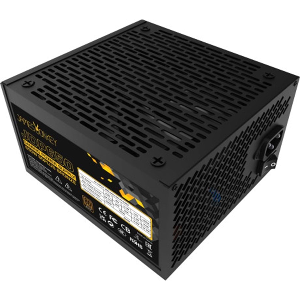 Power Supply James Donkey JDP650 APFC 12CM 650W Bronze 80+