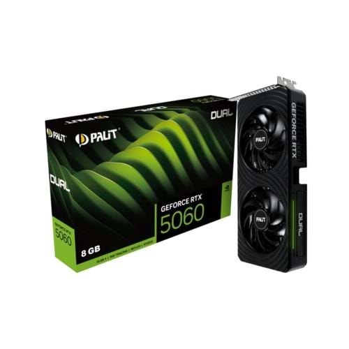 EKRAN KARTI Palit RTX5060 Dual 8GB 128Bit GDDR7