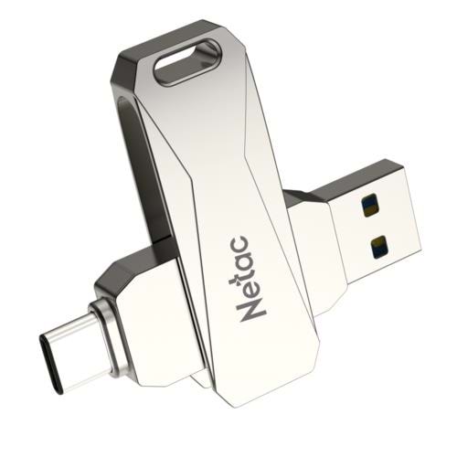 USB BELLEK Netac U782C 128GB USB 3.0+Type-c NT03U782C-128G-30PN