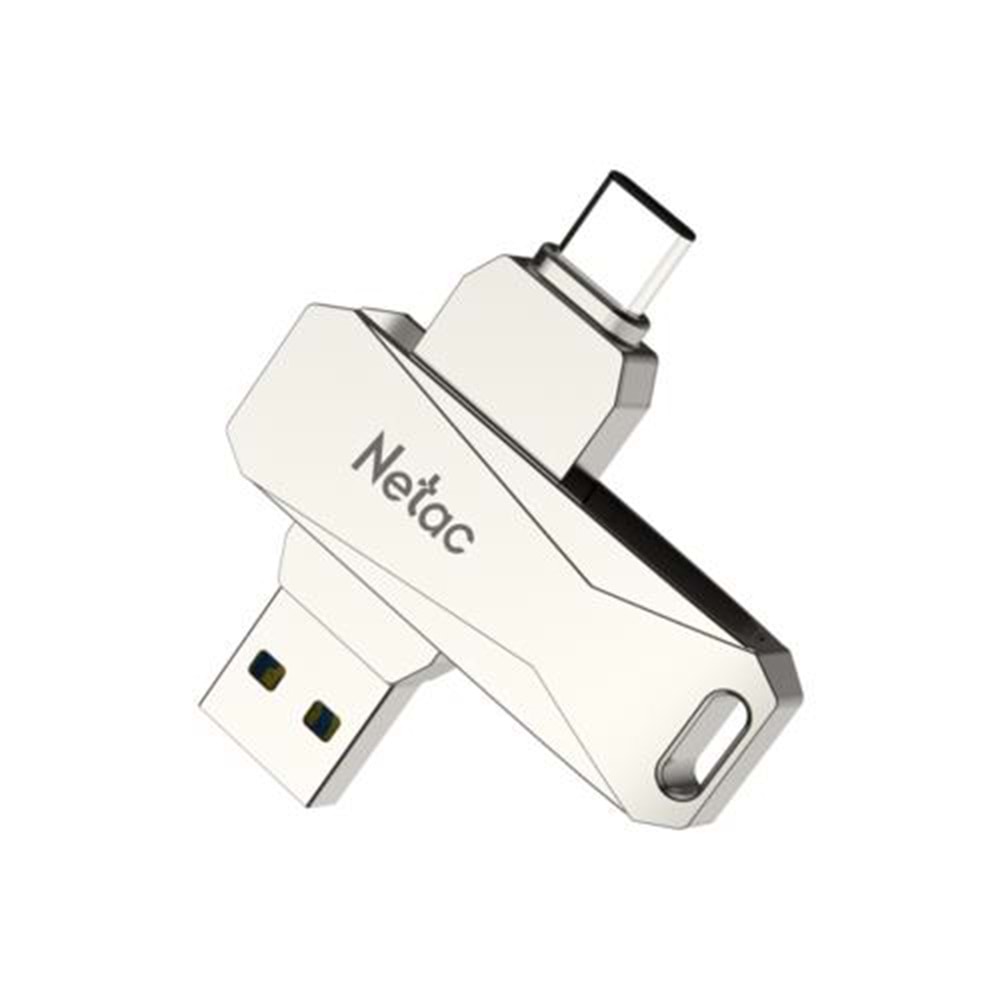 USB BELLEK Netac U782C 128GB USB 3.0+Type-c NT03U782C-128G-30PN