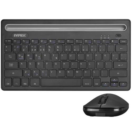 Everest KM-BT803 Siyah Multimedia 2in1 BT5.0+2.4Gh Q TR Layout