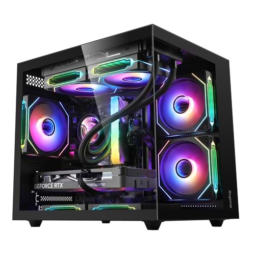 Kasa SEGOTEP Brave W1 Siyah 650W 80+Bronze Midi Tower