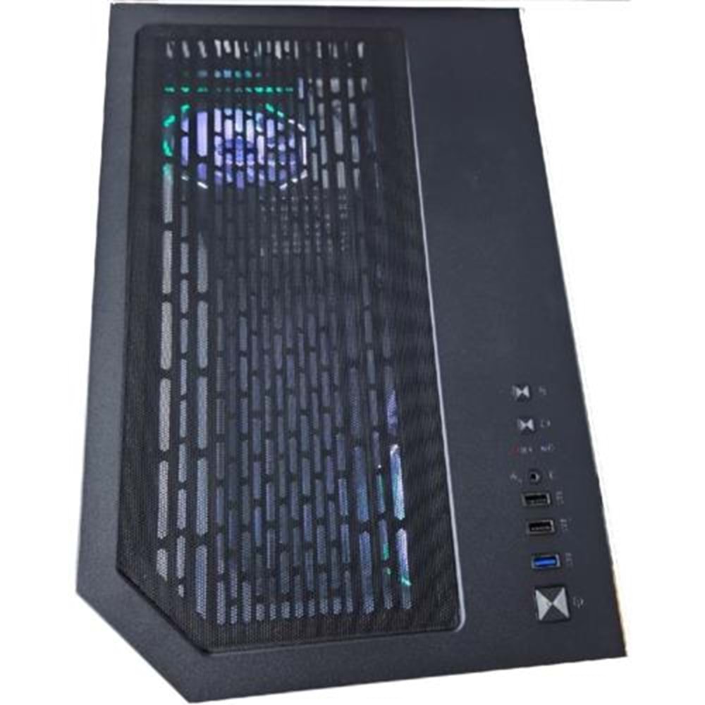 Kasa Aigo FT418 Pro Siyah GP-750W 80+ Bronze 3xARGB Fan Mid Tower