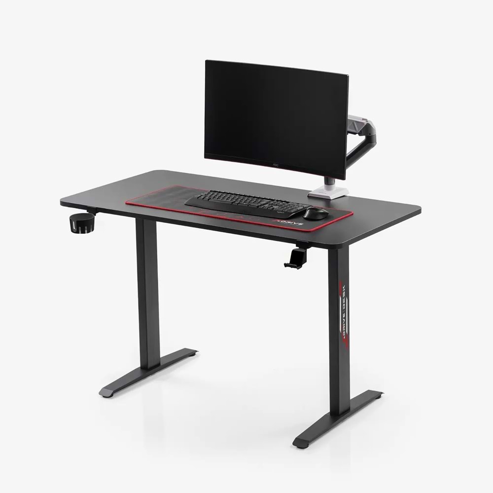 Xdrive Rüzgar Oyuncu masası 140x60 cm Siyah